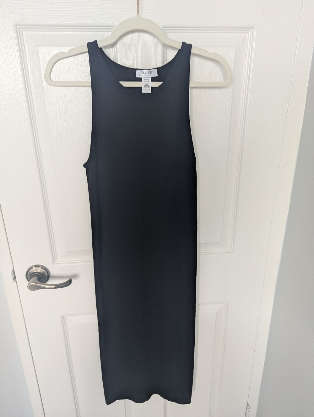 *NWOT* Black Sleeveless Midi Dress
